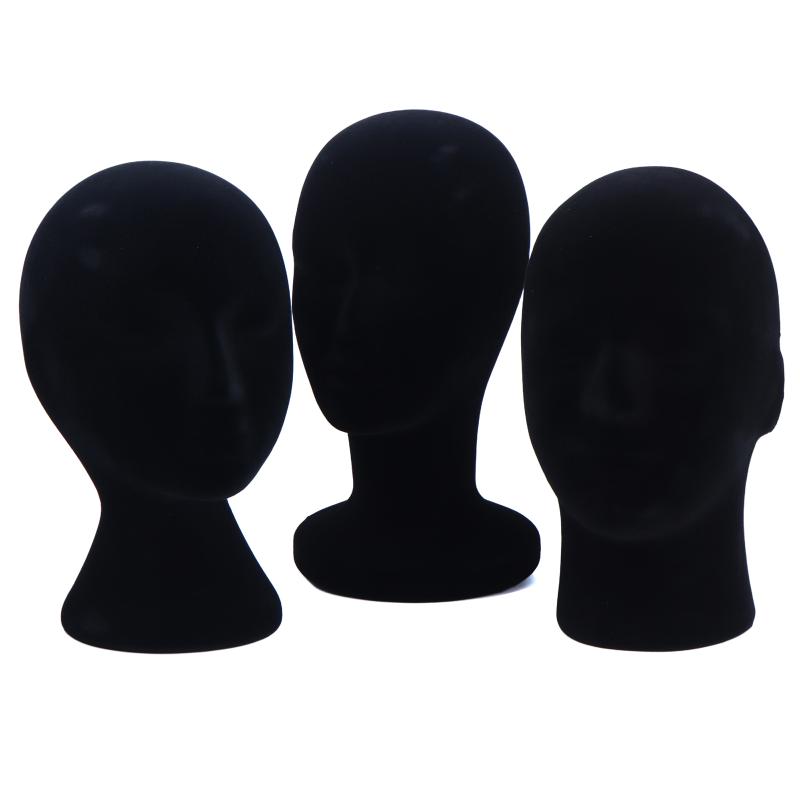 Black Velvet Mannequin Head 52 - Body Jewelry Shop 评论和价格