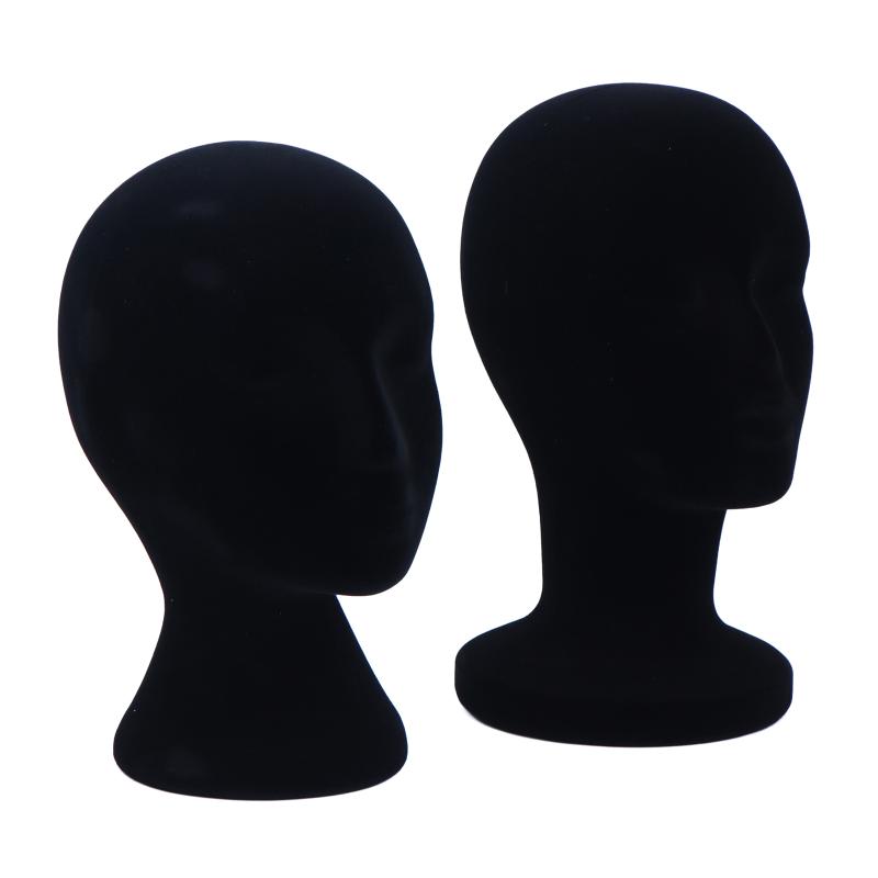 Black Velvet Mannequin Head 52 - Body Jewelry Shop 评论和价格
