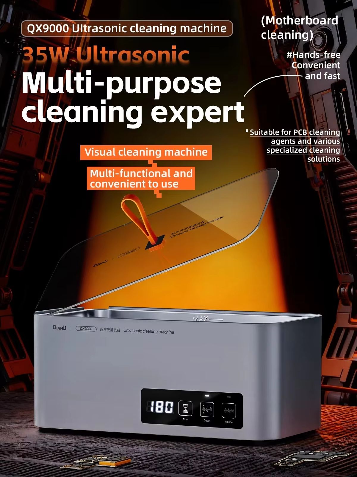 QIANLI QX9000 Ultrasonic Clean - Body Jewelry Cleaner 评论和价格