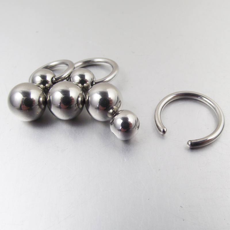 1 Piece Stainless Steel Double - Nipple Bar Curved 评论和价格