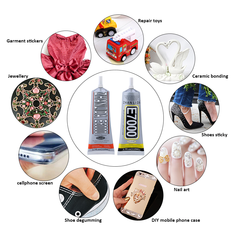 10/15/110ml Glue Rhinestone Cl - Body Jewelry Tool 评论和价格