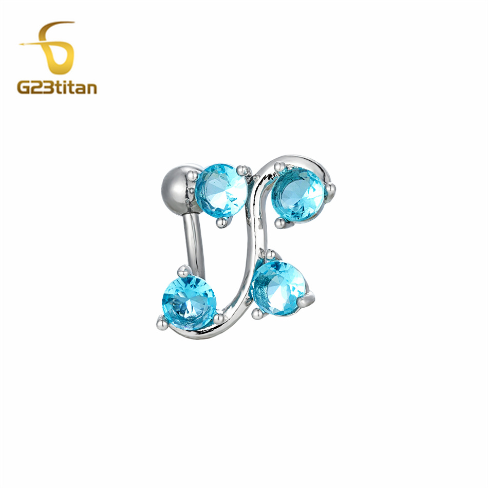 Stainless Steel Curved Belly R - Body Jewelry Shop 评论和价格