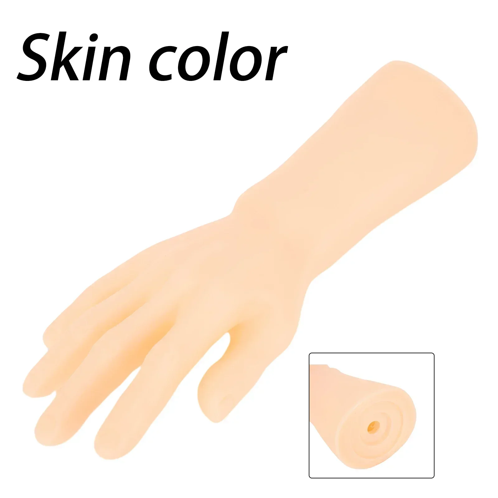 Male Right Hand Silicone Displ - Body Jewelry Shop 评论和价格