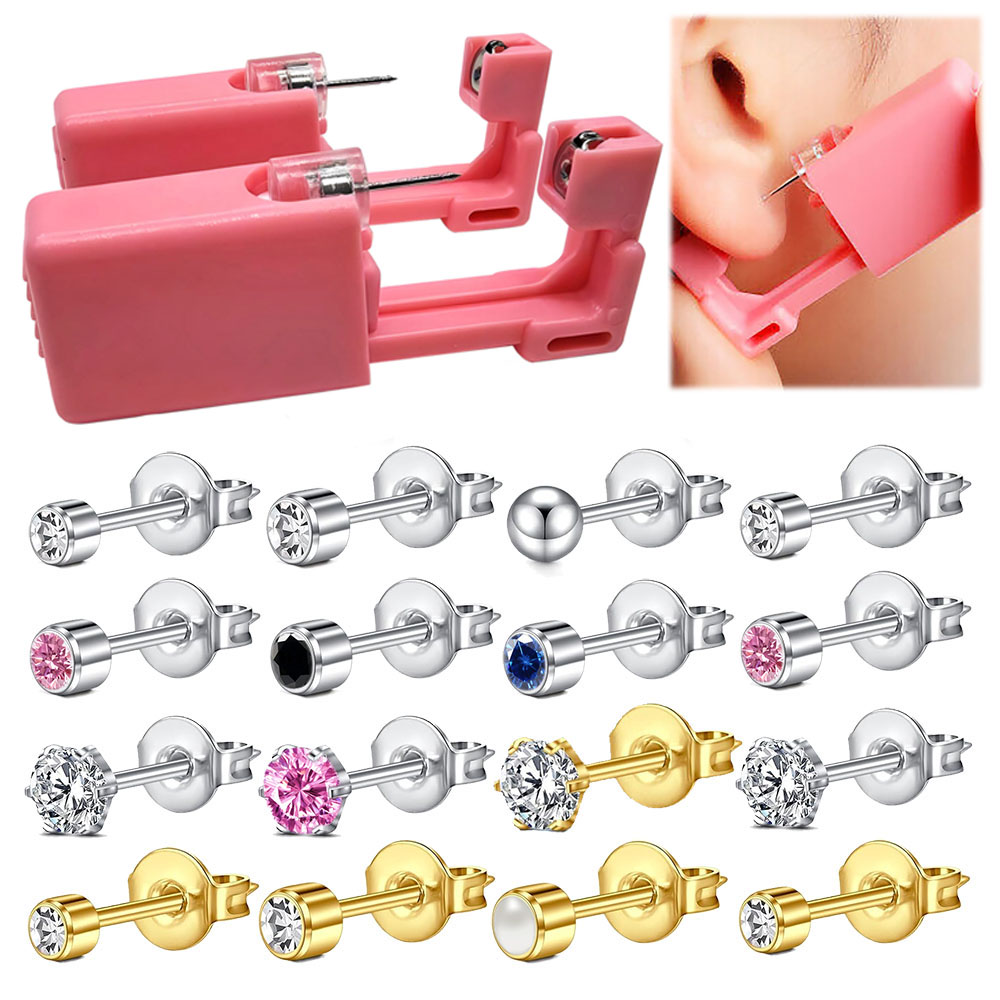 1PC/4PCS Pink Disposable Ear P - Body Jewelry Cleaner 评论和价格