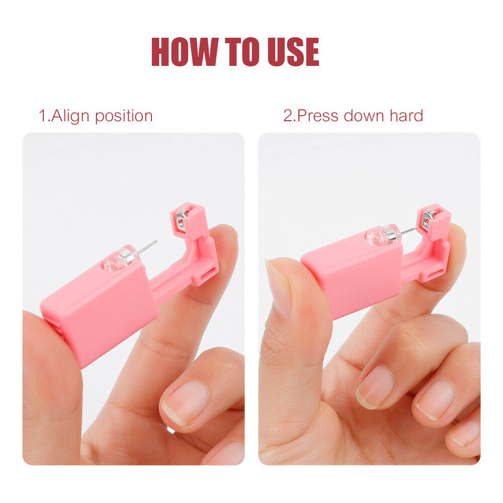 1PC/4PCS Pink Disposable Ear P - Body Jewelry Cleaner 评论和价格
