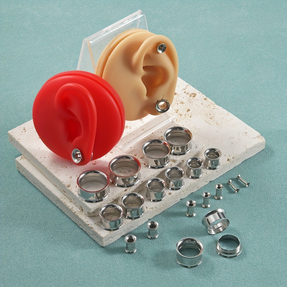 1 Pair/12 Pairs Set Stainless  - Body Jewelry Internally Threaded 评论和价格